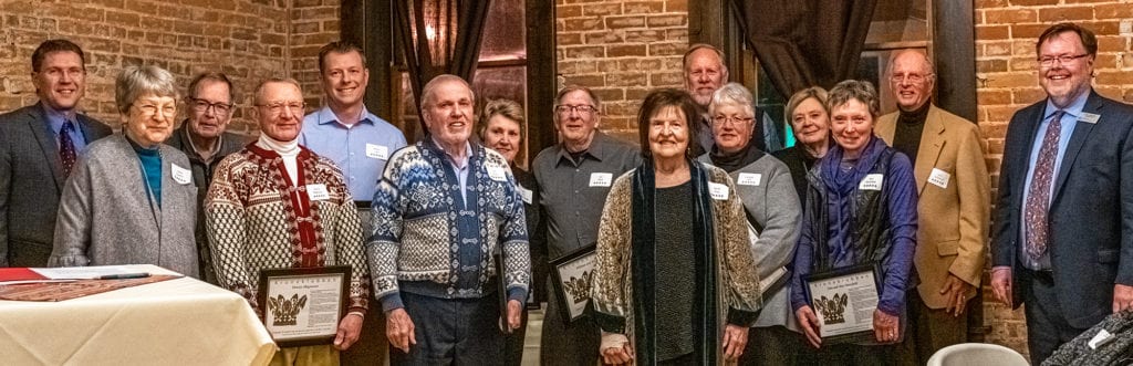 Vesterheim recognized its most generous and devoted donors through Kroneklubben or Crown Club.
