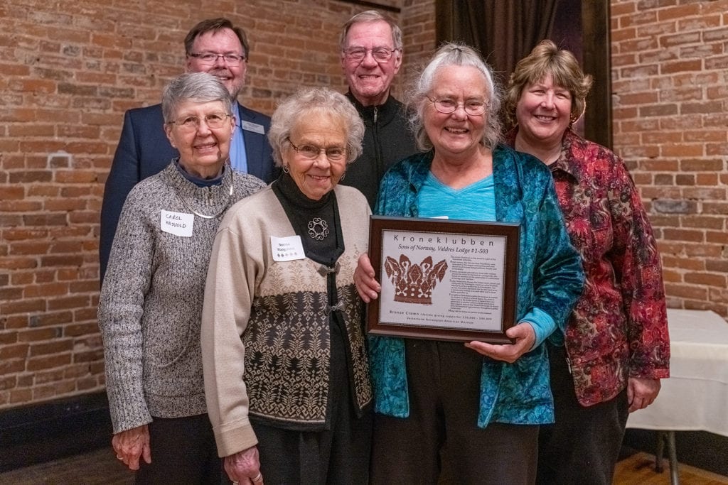 Vesterheim recognized its most generous and devoted donors through Kroneklubben or Crown Club.